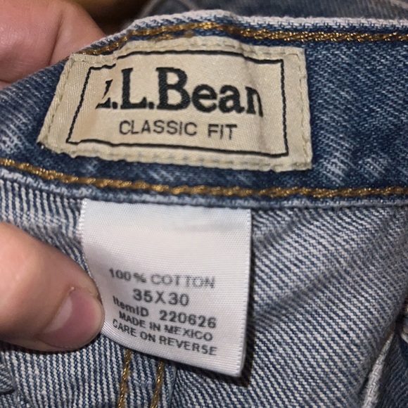 Men’s L.L. Beans Denim Jeans - Picture 3 of 4